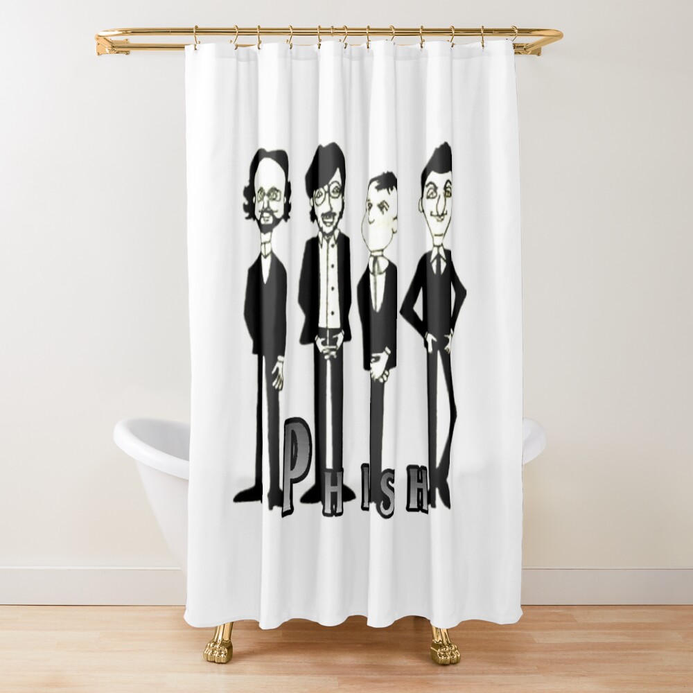 urshower curtain closedsquare1000x1000.1 6 - Phish Band Merch